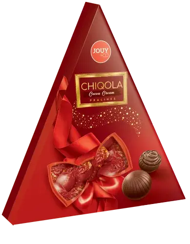CHIQOLA PRALINES CHOCO (TRIANGLE) - JOUY&CO