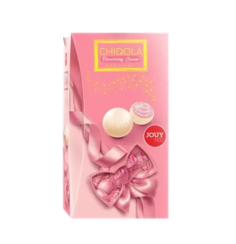 CHIQOLA PRALINES STRAWBERRY-130GR - JOUY&CO