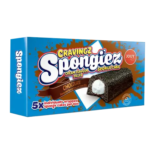 CRAVINGZ - SPONGIEZ- SPONGE CAKE WITH CHOCO COATED - JOUY&CO